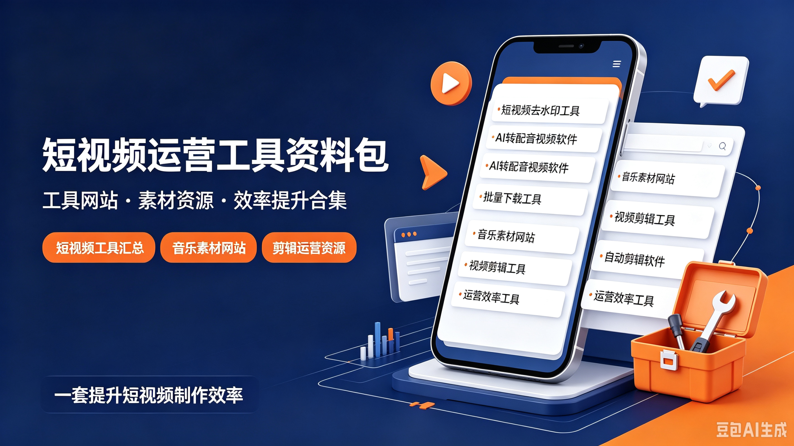 AI工具箱，长期更新中-创米阁｜副业实操经验分享