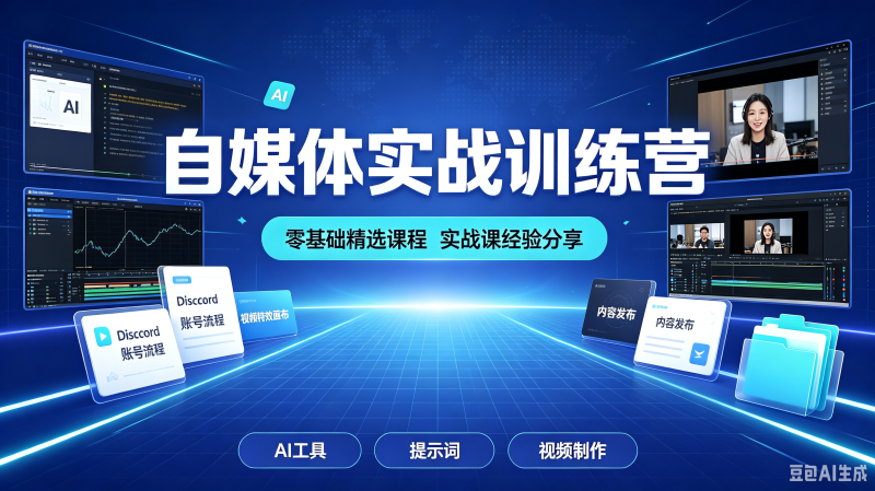 DeepSeek实战自媒体实战训练营视频教程案例拆解新手全套课程Z学-创米阁｜副业实操经验分享